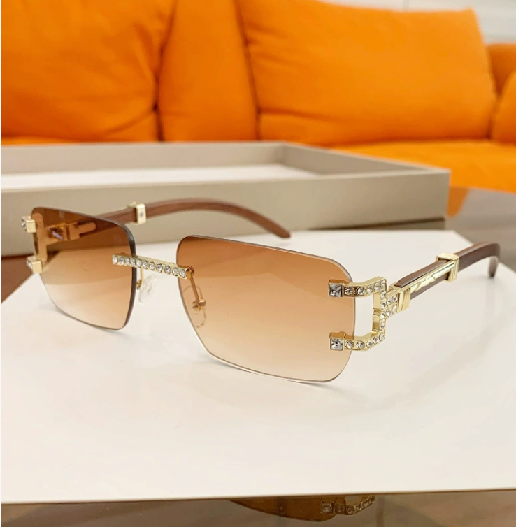 【GL77】Maison Rimless Brown