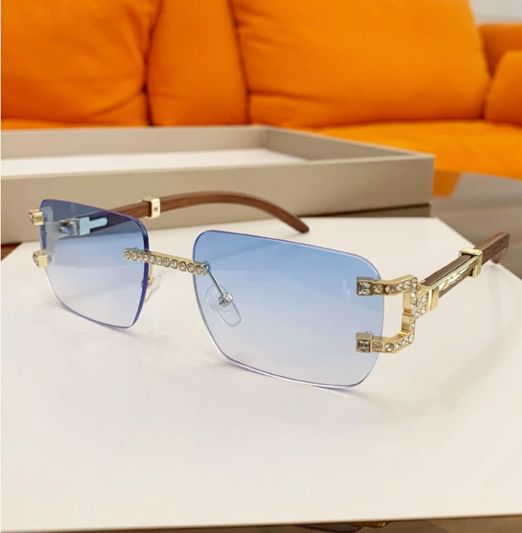 【GL77】Maison Rimless Blue