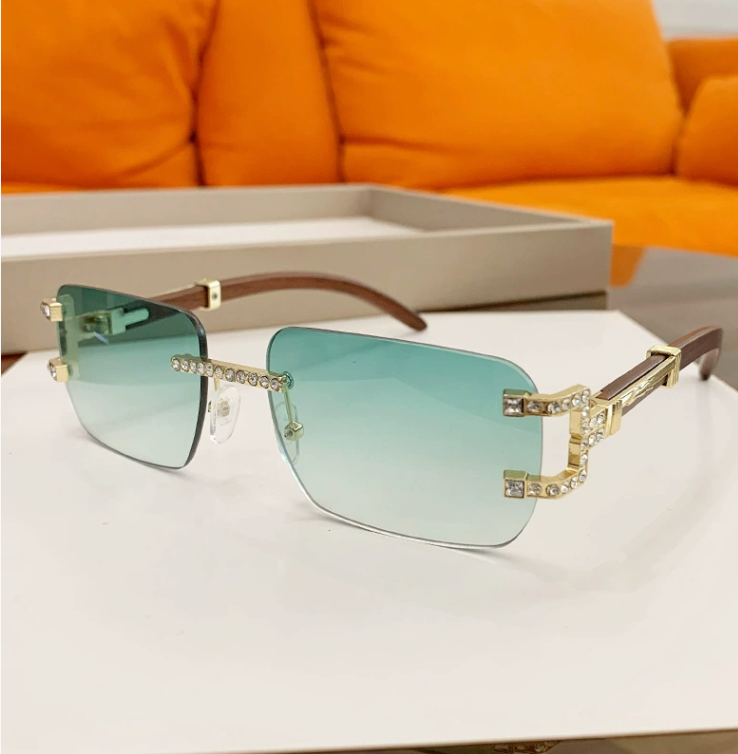 【GL77】Maison Rimless Green